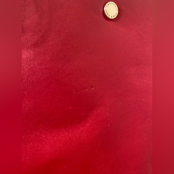 Karl Lagerfeld Paris Red Tote - Picture 3 of 14